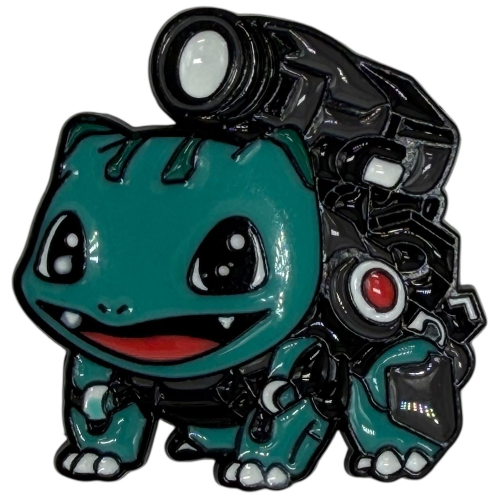 Cybernetic Bulbasaur Pokemon‎ Enamel Pin
